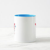 Mug Chat dans le Chapeau Équilibre Monogramme V (Centre)
