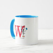 Mug Chat dans le Chapeau Équilibre Monogramme W (Devant gauche)
