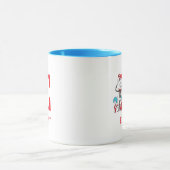 Mug Chat dans le Chapeau, Nom et Monogramme de Chose U (Centre)