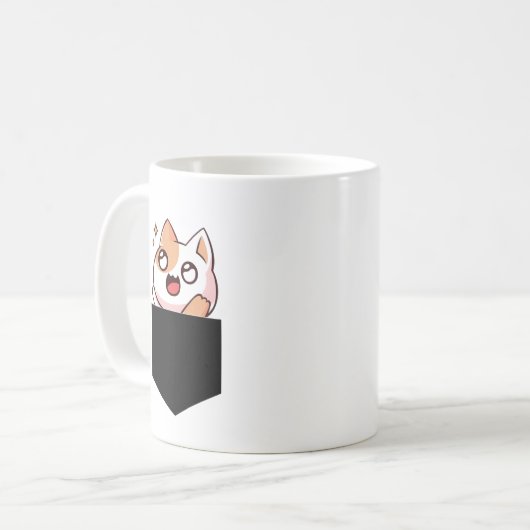 Mug Chat Dans Ma Poche (Devant gauche)