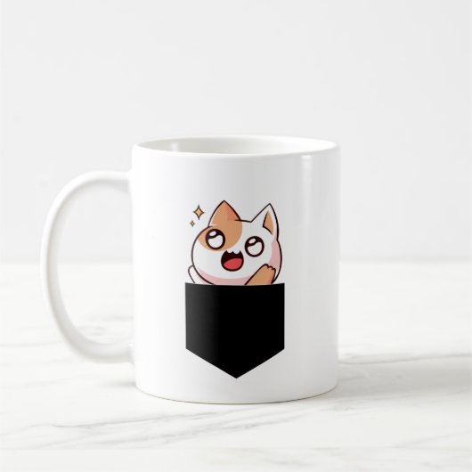 Mug Chat Dans Ma Poche (Gauche)