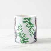 Mug Chat d'aquarelle ou chaton dans un Teup (Centre)