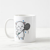 Mug Chat de Badminton (Gauche)