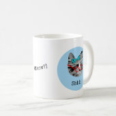 Mug Chat de bibliothécaire (Devant droit)
