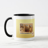 Mug Chat de blanchisserie (Gauche)
