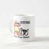 Mug Chat de bowling : Attitude (Devant gauche)