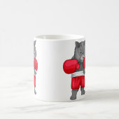 Mug Chat de Boxe Pour un Amateur de Boxe et de Chat (Centre)