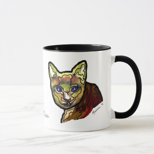 Mug Chat de caresses (Droite)