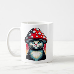 Mug Chat de chambre psychédélique - Amanita Guardian