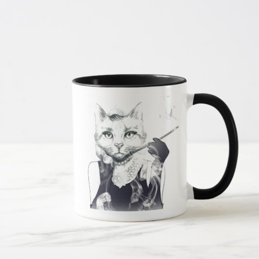 Mug Chat de charme (Droite)