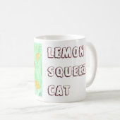 Mug Chat de compression de citron (Devant droit)