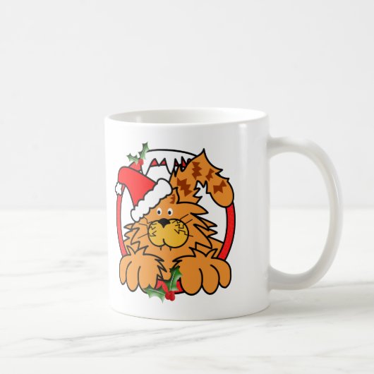 Mug Chat de confiture d'oranges à Noël (Droite)