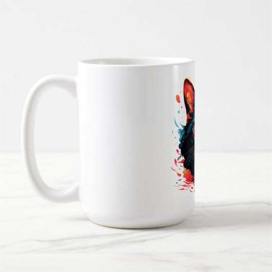 MUG CHAT DE COULEUR (Gauche)