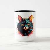 MUG CHAT DE COULEUR (Centre)