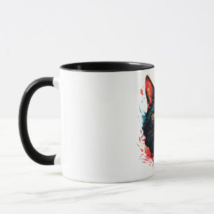 MUG CHAT DE COULEUR