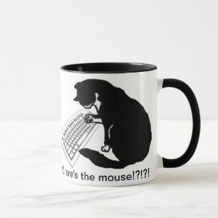 Mug Chat de dactylographie