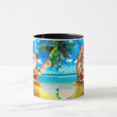 Mug Chat de danseuse hawaïenne (Centre)
