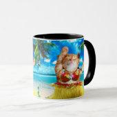 Mug Chat de danseuse hawaïenne (Devant droit)