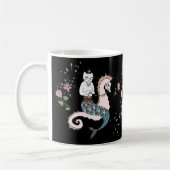Mug Chat de déplacement de sirène (Gauche)