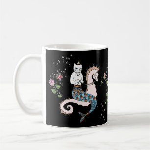 Mug Chat de déplacement de sirène