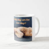 Mug Chat de gingembre mou (Devant droit)
