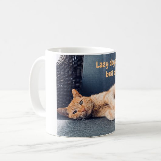 Mug Chat de gingembre mou (Devant gauche)
