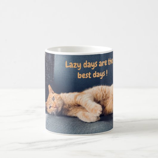 Mug Chat de gingembre mou (Centre)