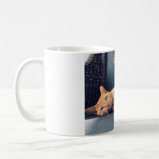 Mug Chat de gingembre mou (Gauche)