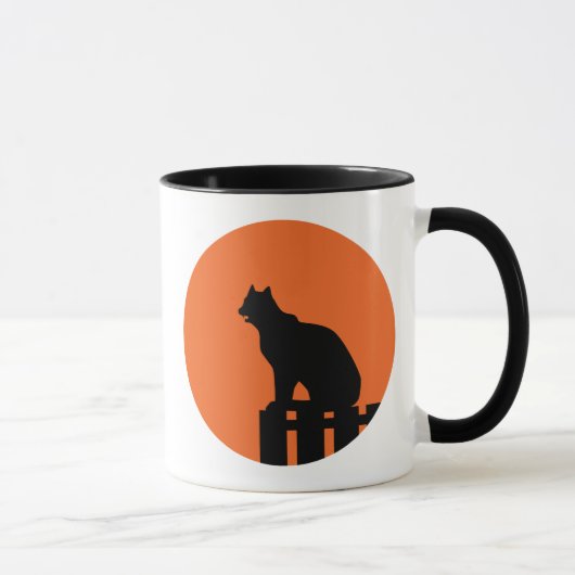 Mug Chat de Halloween (Droite)