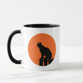 Mug Chat de Halloween (Gauche)