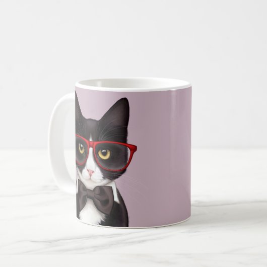 Mug Chat de hippie (Devant gauche)