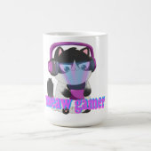 Mug Chat de jeu mignon Meow - Chat de jeu Kawaii (Centre)