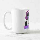 Mug Chat de jeu mignon Meow - Chat de jeu Kawaii (Gauche)