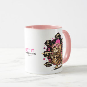 Mug Chat de joueur tactique