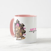 Mug Chat de joueur tactique (Devant gauche)
