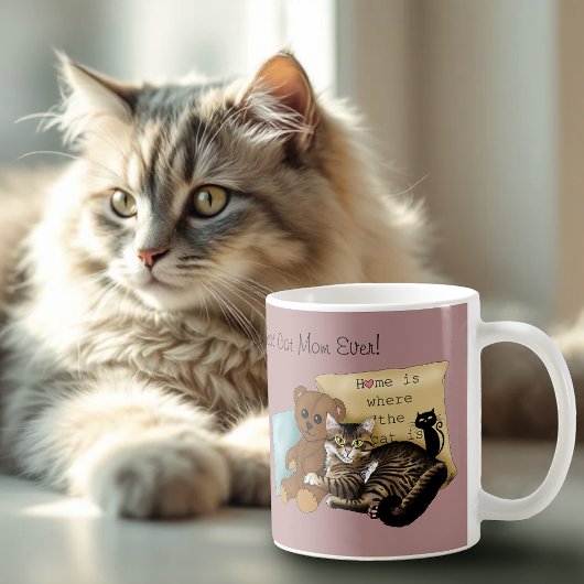 Mug Chat de la Fête des Mères