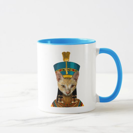 Mug Chat de la reine égyptienne (Droite)