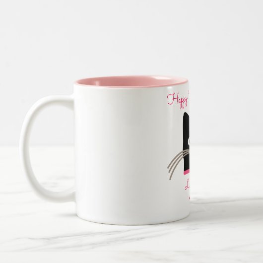 Mug Chat de la Saint-Valentin (Gauche)