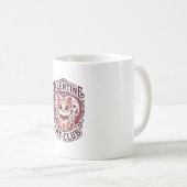 Mug Chat de la Saint-Valentin Dessin drôle pour amateu (Devant droit)
