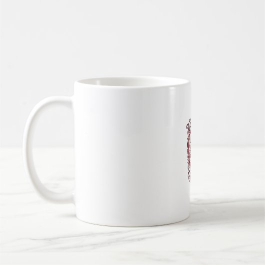 Mug Chat de la Saint-Valentin Dessin drôle pour amateu (Gauche)