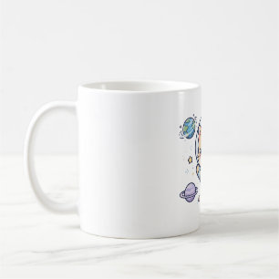 Mug Chat de l'espace astronaute Mignon Kawaii Art de g