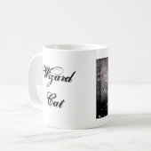Mug Chat de magicien de Halloween (Devant gauche)