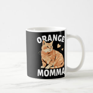 Mug Chat de Mamma orange Amoureux de les chats mignons