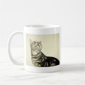 Mug Chat de marbre du Bengale (Gauche)
