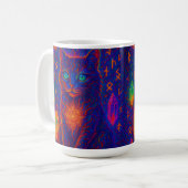 Mug Chat de Néon Sacré (Devant gauche)