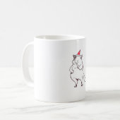 Mug chat de Noël (Devant gauche)