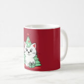 Mug chat de Noël (Devant droit)