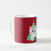 Mug chat de Noël (Devant gauche)