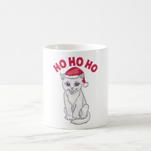 Mug Chat de Noël Ho Ho
