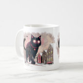 Mug Chat de Noël islandais Yule (Devant gauche)